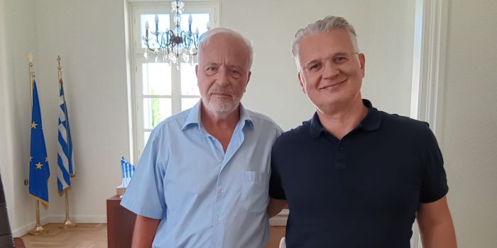 Σαραβάκος - Περιφερειάρχης Πελοποννήσου Δ. Πτωχός